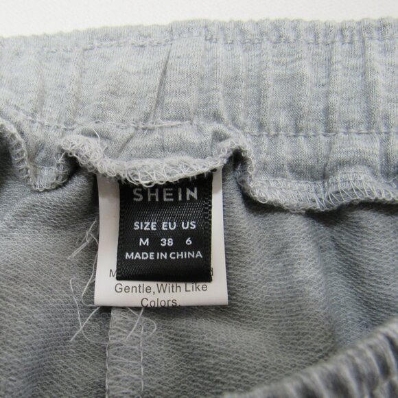SHEIN Womens Graphic Los Angeles Drawstring Waist Joggers Sweatpants Gray Size M - Picture 4 of 6